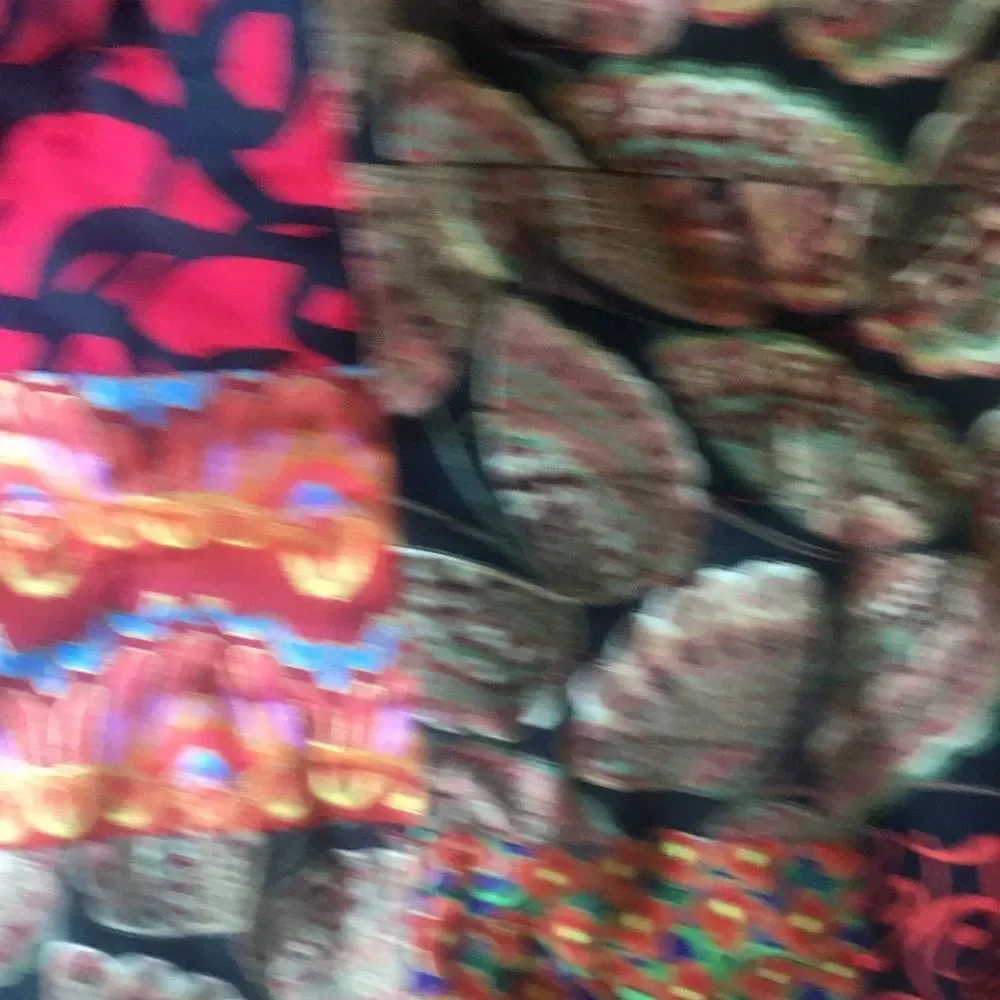 NWT. Hand Crafted Butterflies in Red Quilt